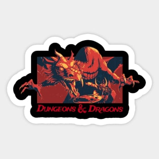 dungeons and dragons - dragons Sticker